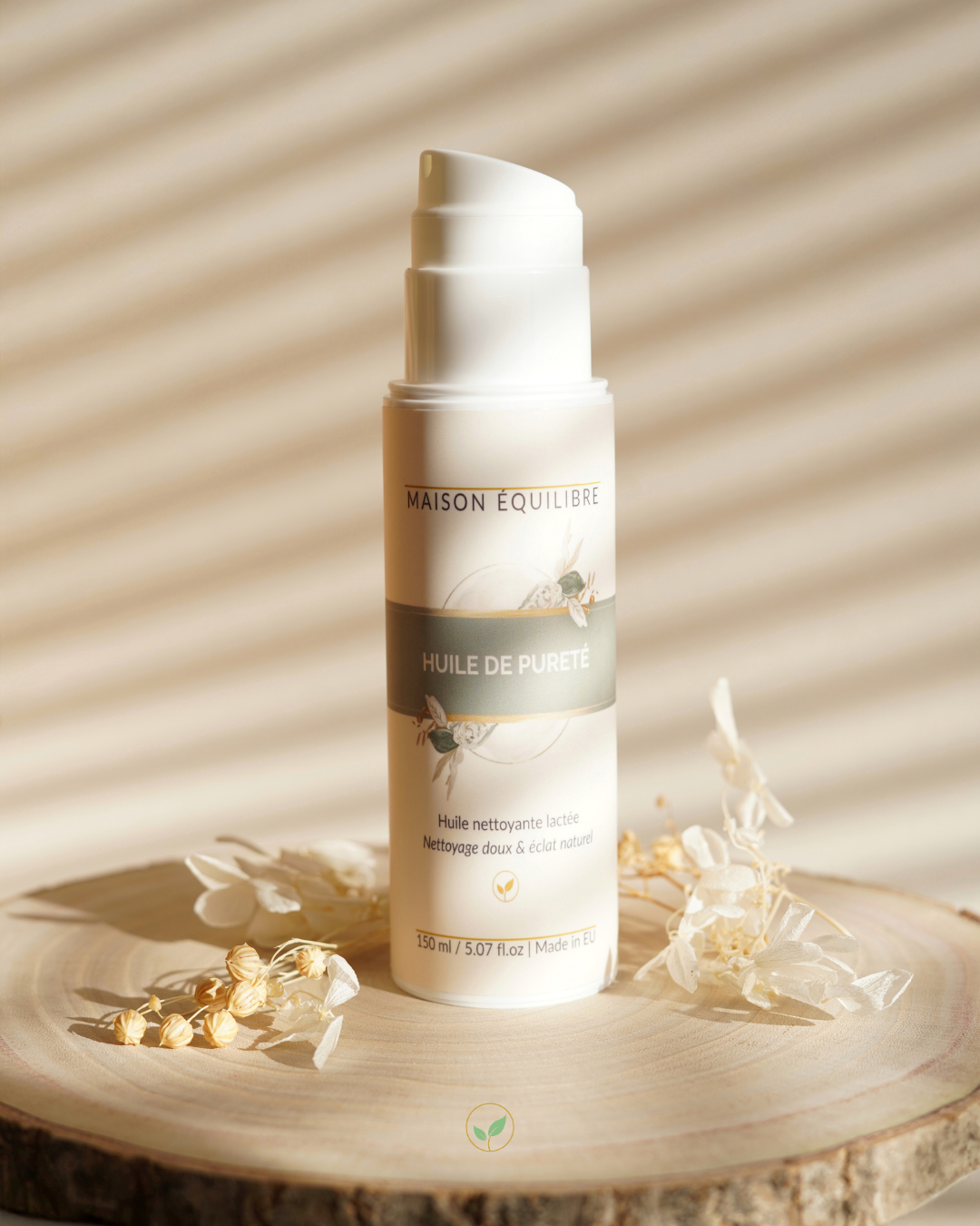 Huile de pureté nettoyante lactée