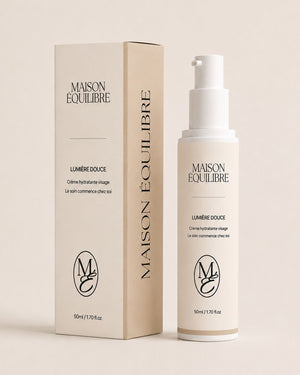 Crème hydratante Lumière Douce de Maison Équilibre