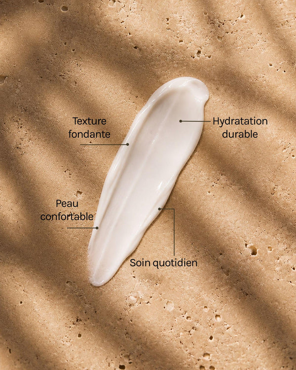 Texture et bénéfices de la crème Lumière Douce
