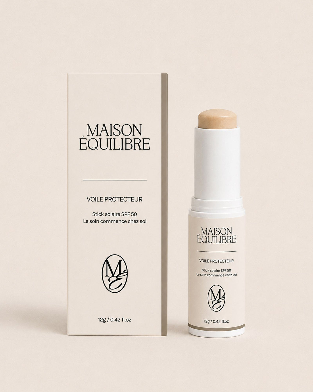 Stick solaire SPF50 Voile Protecteur de Maison Équilibre