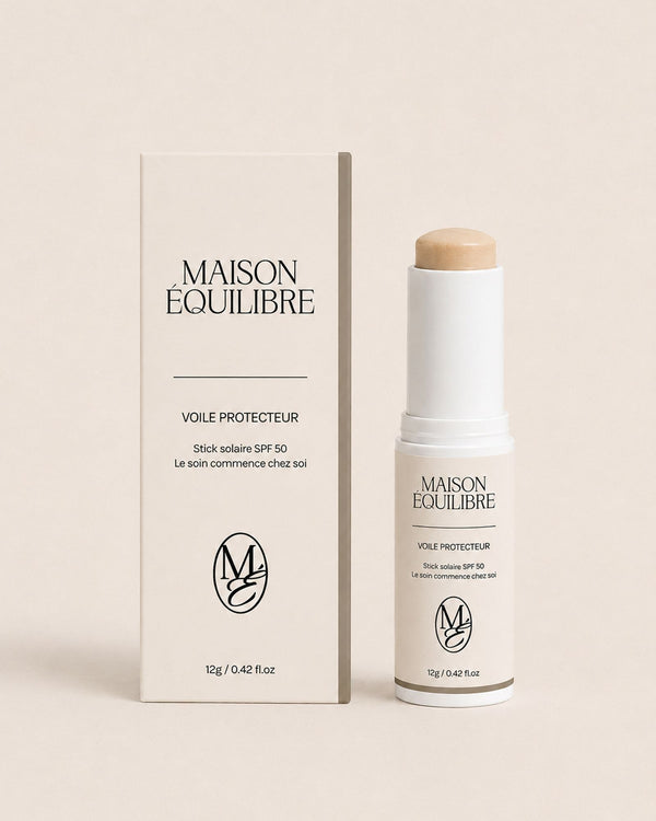 Stick solaire SPF50 Voile Protecteur de Maison Équilibre